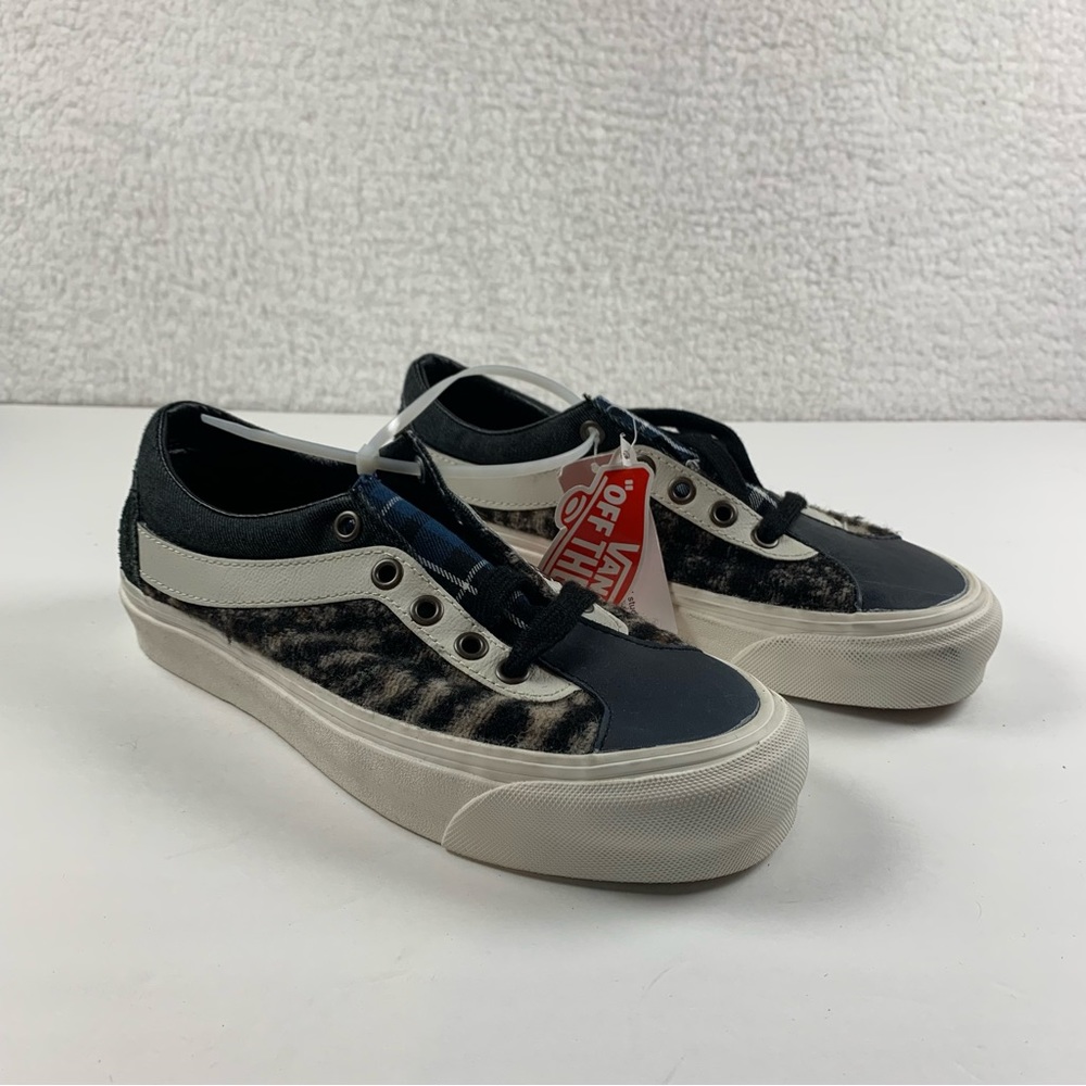 Vans‎ Bender Bold Ni Mens 5 Womens 6.5 Low Skate Shoes Panther Black NWOB 7308.